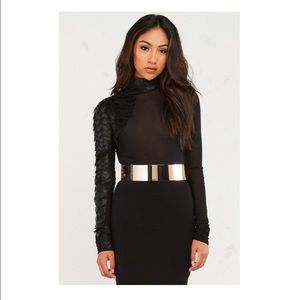 Gracia dragon scale mesh top